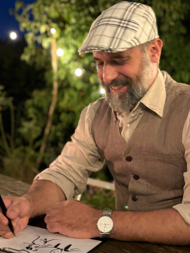 Foto des Illustrators Tobias Wieland