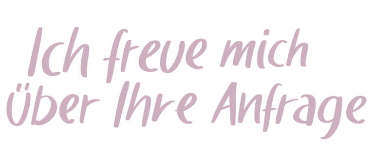Ich freue mich über Ihre Anfrage